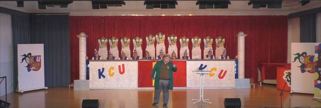 Knut Burkhardt alias Knodder Karl auf der Herrensitzung am 23.02.2025